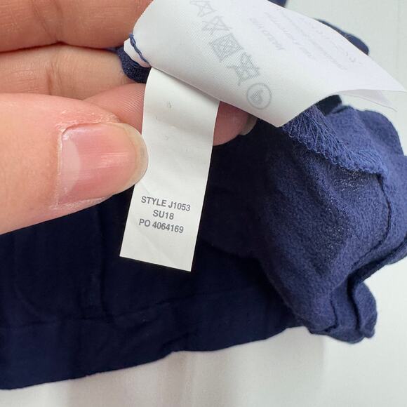 Madewell Dress Womens Small Blue Nightfall Moment Mini‎ Swing Oversized - Picture 7 of 11